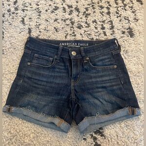 American Eagle Next Level Shorts- mid rise- size 4